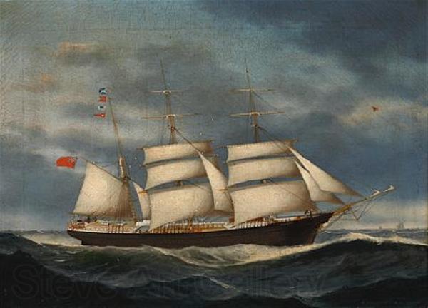 Edvard Petersen barque Annie Burrill